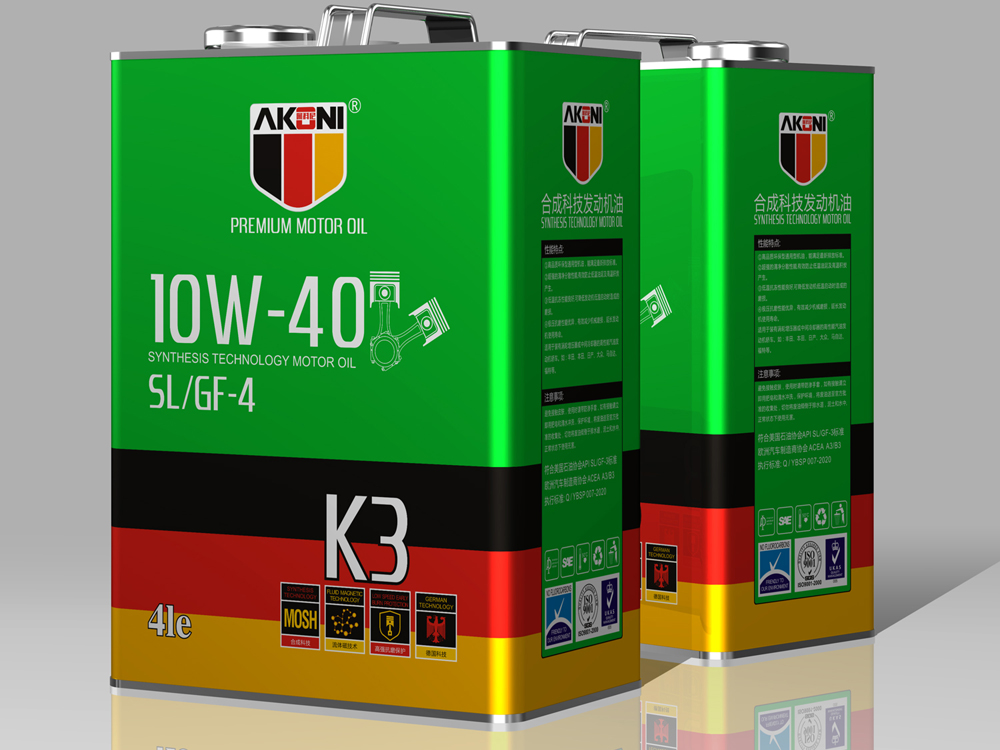 K3合成科技发动机油SL(10W40)